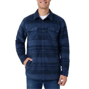 Voyager Navy fleece Jacket Men